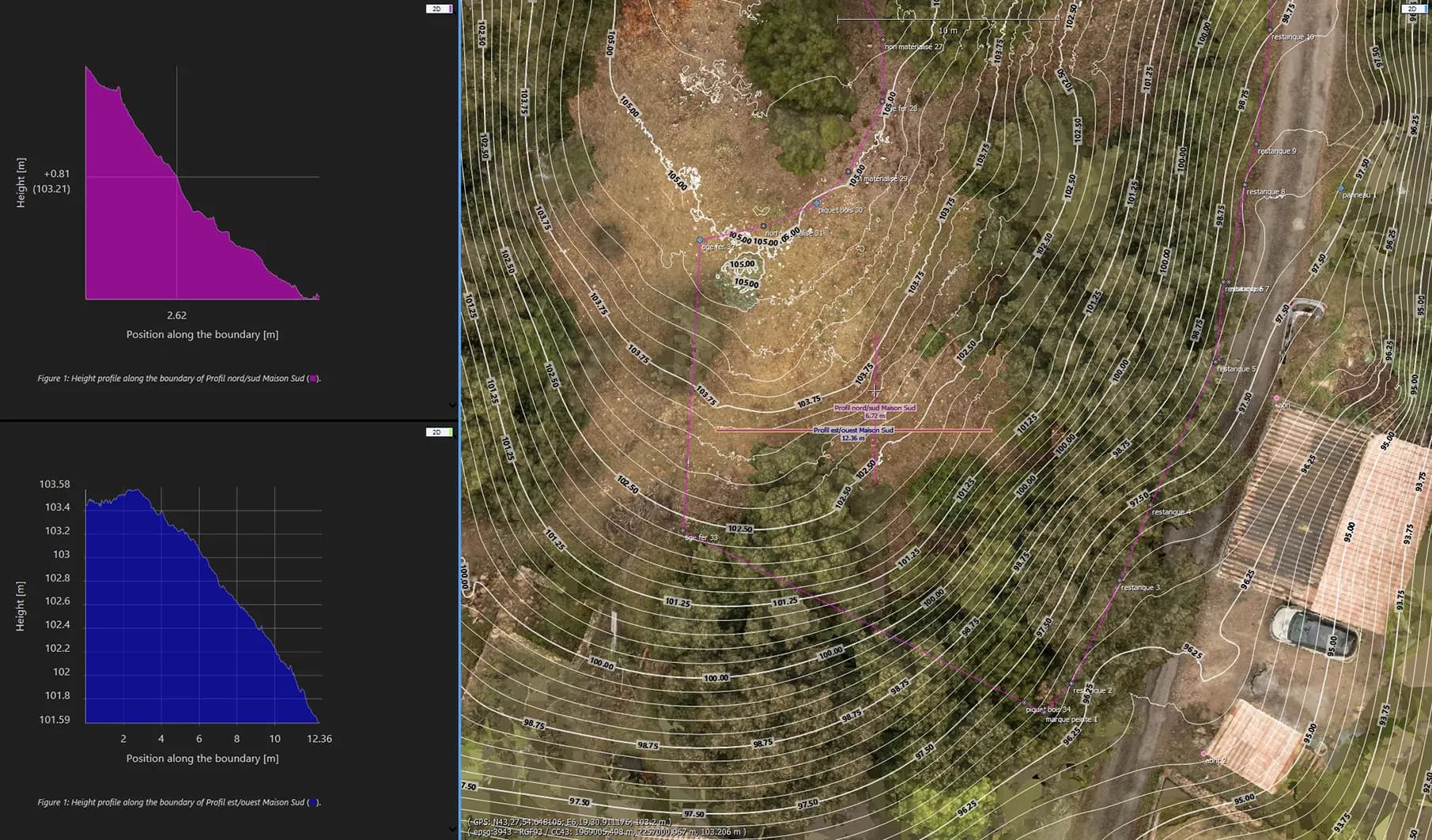 Relevé de l’existant